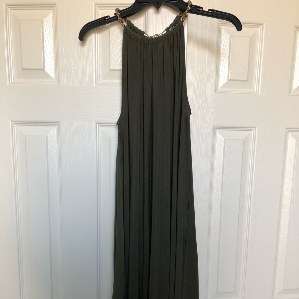 Olive Green Dress